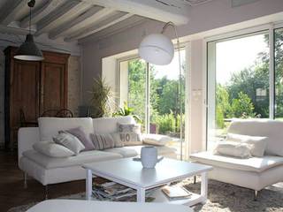 Maison dans l'Essonne, Sandra Dages Sandra Dages Living room