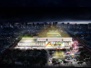 Arena Curitiba, Estudio Carlos Arcos Estudio Carlos Arcos الغرف