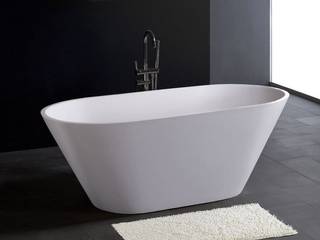 Bädermax freistehende Badewanen aus Mineralguss, Maxxwell AG Maxxwell AG Modern bathroom Bathtubs & showers