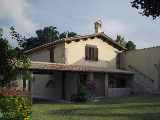 Villa Vittoni, Vittorio Bonapace 3D Artist and Interior Designer Vittorio Bonapace 3D Artist and Interior Designer Rustic style houses
