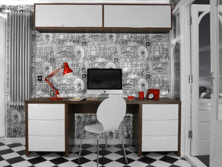 Designer Home Office, Tracey Andrews Interiors Tracey Andrews Interiors Modern houses