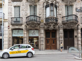 Neolith: Integración y Versatilidad en edificio Gaudí., NEOLITH by TheSize NEOLITH by TheSize Espacios