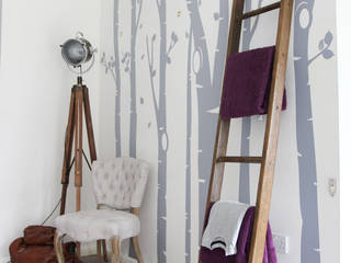 Birch Tree Forest wall sticker, Vinyl Impression Vinyl Impression Paredes y pisos de estilo moderno