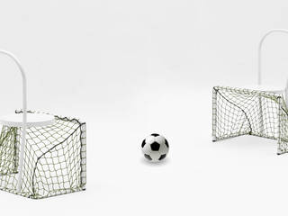 lazy football, EMANUELE MAGINI designer EMANUELE MAGINI designer Bagno eclettico