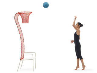 lazy basketball, EMANUELE MAGINI designer EMANUELE MAGINI designer Bagno eclettico