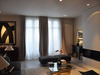 appartement haussmannien rue de Varenne, jean-pierre gaignard jean-pierre gaignard Livings modernos: Ideas, imágenes y decoración