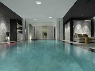 Swimming Pool & Spa, Wilkinson Beven Design Wilkinson Beven Design مسبح