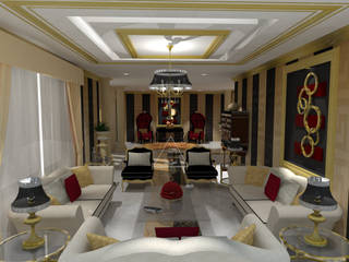 Diseño clásico con pinceladas modernas / Classic design with a modern touch, Julia Design Julia Design Classic style living room
