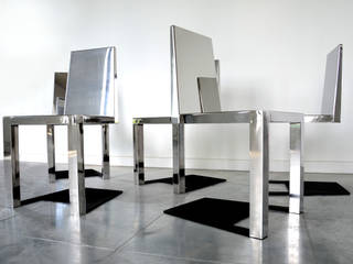 Stainless Steel Shadow Chair Duffy London KitchenTables & chairs