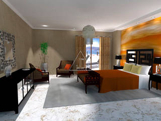 Proyecto Hotel Estilo Oriental / Oriental Style Hotel Project, Julia Design Julia Design Commercial spaces Hotels