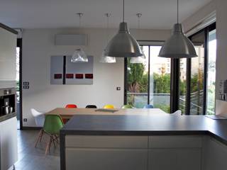 Smooth Concrete Kitchen, Concrete LCDA Concrete LCDA Cocinas de estilo moderno