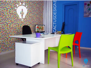 BluCACTUS design-Studio, blucactus design Studio blucactus design Studio Ausgefallene Arbeitszimmer