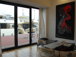 Harbour's Loft - Rimini Riviera, Studio Arkimode Studio Arkimode Ruang Keluarga Modern