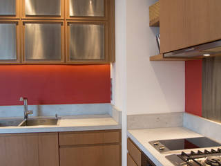 Private Apartment - Paris, VI, Concrete LCDA Concrete LCDA Modern kitchen