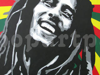 BOB MARLEY, POPARTPAINT POPARTPAINT Espacios