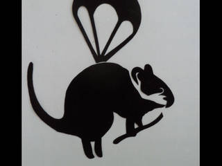 Banksy Ratten - Artikel, Leylahs-Kunstwerke Leylahs-Kunstwerke Dinding & Lantai: Ide desain, inspirasi & gambar Wall tattoos