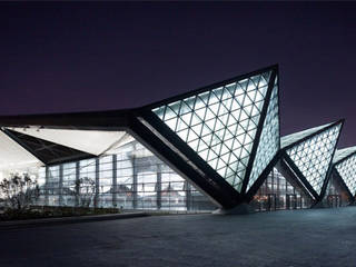Shenzhen Universiade Sports Center, 2011, Conceptlicht GmbH Conceptlicht GmbH Commercial spaces Stadiums
