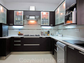 Chinta Residence, Cozy Nest Interiors Cozy Nest Interiors Modern Kitchen