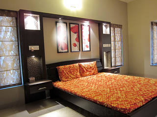 Subramanian Residence, Cozy Nest Interiors Cozy Nest Interiors Modern style bedroom