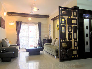 Bharani Residence, Cozy Nest Interiors Cozy Nest Interiors Modern Living Room