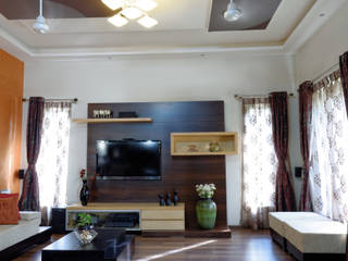 Jaya & Rajesh, Cozy Nest Interiors Cozy Nest Interiors Modern living room