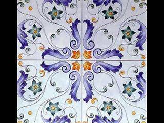 CUSTOM TILE, ITALIAN DECORATIVE ART BY ROMEO CUOMO ITALIAN DECORATIVE ART BY ROMEO CUOMO Casas: Ideas, imágenes y decoración