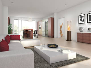 Spartherm gewinnt den X-AWARD, Spartherm Feuerungstechnik GmbH Spartherm Feuerungstechnik GmbH Modern living room