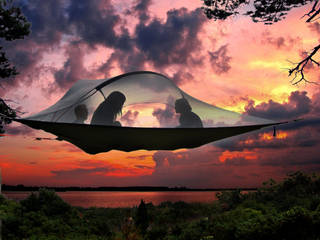 Add a New Touch to Your Camping Adventure with the Tentsile Stingray, Tentsile Tentsile Jardines de estilo moderno Columpios y zonas de juego