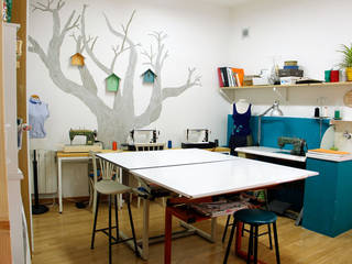 El espacio, La Manual La Manual Eclectic style study/office