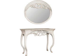 Mirror and Console Table Finesse, Adonis Pauli HOME JEWELS Adonis Pauli HOME JEWELS Soggiorno eclettico