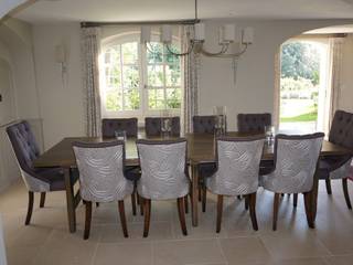 South of France, Rachel Angel Design Rachel Angel Design Mediterranean style dining room