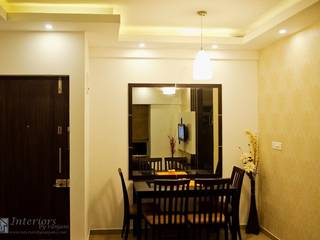 Rajshree Sanjay-NeoTown, EC, Interiors by ranjani Interiors by ranjani Modern dining room