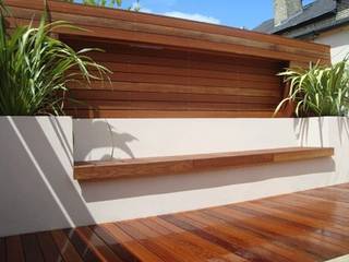 Built in seating & benches, Paul Newman Landscapes Paul Newman Landscapes Jardins