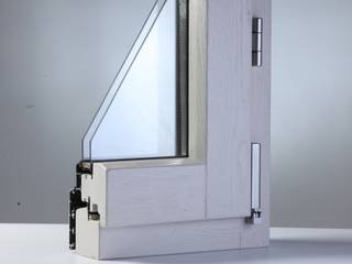 INFISSI in LEGNO e ALLUMINIO serie PORTENTO86, ANGER SRL ANGER SRL Modern windows & doors