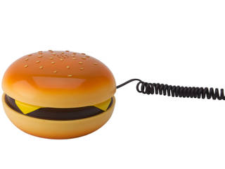 Téléphone Hamburger, Minimall Minimall Comedores de estilo ecléctico