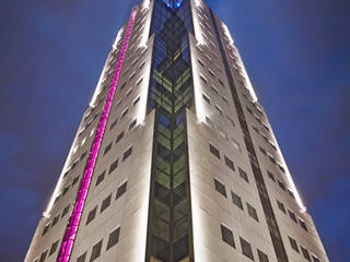 Schouten Toren, MAASS-Licht Lichtplanung MAASS-Licht Lichtplanung Edifícios comerciais modernos