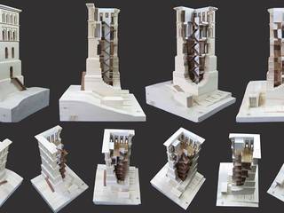 Rehabilitación de torre mudejar del siglo XVI, ADDEC arquitectos ADDEC arquitectos Habitaciones