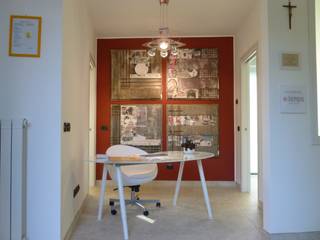 Casa di accoglienza "Casa Lele e Lory" - Monza (MB), Marlegno Marlegno Modern Çalışma Odası Ahşap Ahşap rengi