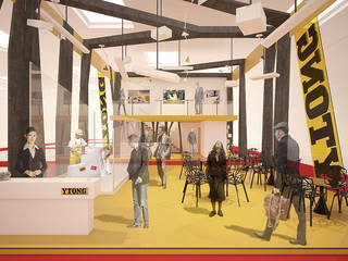 Ytong stand design, Haag Architects Haag Architects Commercial spaces