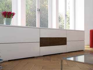 Sideboard, meine möbelmanufaktur GmbH meine möbelmanufaktur GmbH Salones de estilo minimalista