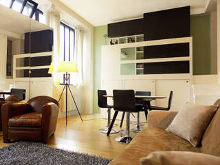 UN LOFT A PARIS, EC Architecture Intérieure EC Architecture Intérieure Classic style living room