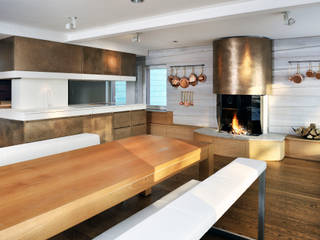 Cozinhas campestres por baustudio kastl Campestre