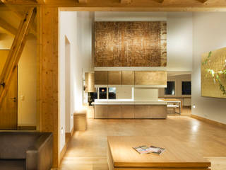 Salas de estar campestres por baustudio kastl Campestre