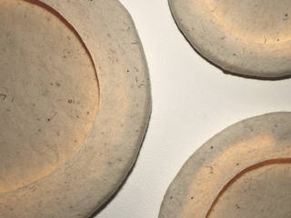 Orbis Wall Lamp in felt, Judith Byberg Judith Byberg منازل