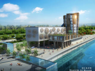 Nanbin Lu Ertang Cultural Plaza, Banan District Chongqing (China), VMCF ATELIER VMCF ATELIER مساحات تجارية