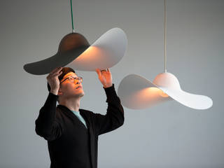 Suspension Hat - ENO Studio, Homology Homology Ruang Makan Modern