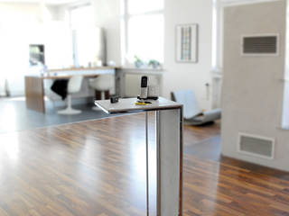 leichtbau side table - leichte möbel aus beton , XXD GmbH XXD GmbH Phòng khách phong cách công nghiệp