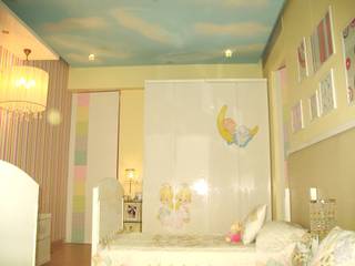 A SERENE NURSERY FOR TWO, Hopskoch Hopskoch Dormitorios infantiles