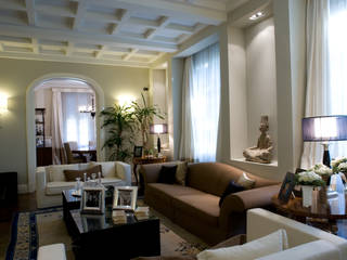 una casa classica, archbcstudio archbcstudio Classic style living room