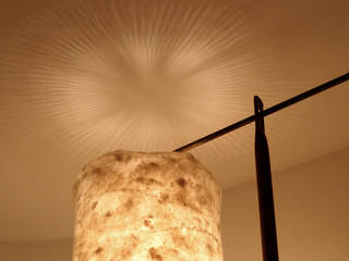 Vaeste Ceiling Lamp in nunofelt, Judith Byberg Judith Byberg Scandinavian style houses